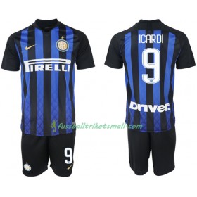 Fußballtrikots Inter Mailand ICARDI 9 Kinder 2018-2019 Kurzarm Heimtrikotsatz kaufen